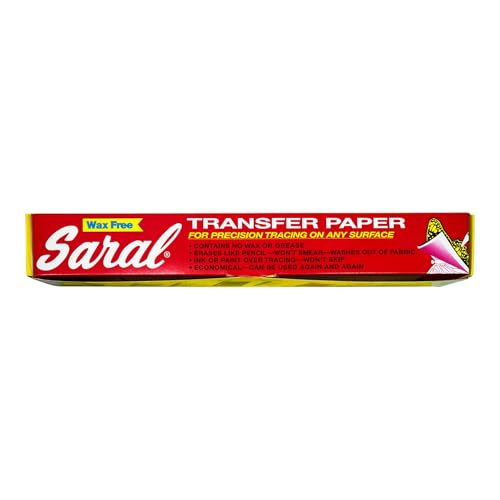 Saral Paper Corp Wax Free Transfer Tracing Paper - Yellow - 12 Inches x 12 Foot Roll
