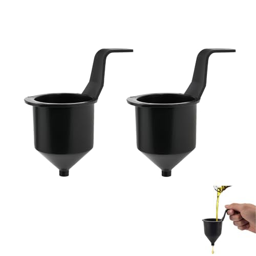 2-Pack Paint Viscosity Cup for Paint Sprayer, Plastic Flow Viscosity Cup Set with Handle, Liquid Consistency Tester for Paint, Coatings, Resin, Oil & DIY Projects