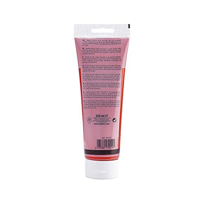 Pebeo Studio Acrylics High Viscosity, Fine Acrylic, 250 ml - Transparent Vermilion - color: Transparent Vermilion