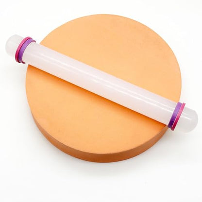 Yayatty 5 PCS Acrylic Clay Roller, Polymer Clay Tools, Plastic Clear Round Tube Roller for DIY Handmade Crafts, Art Supplies - color: 5 PCS