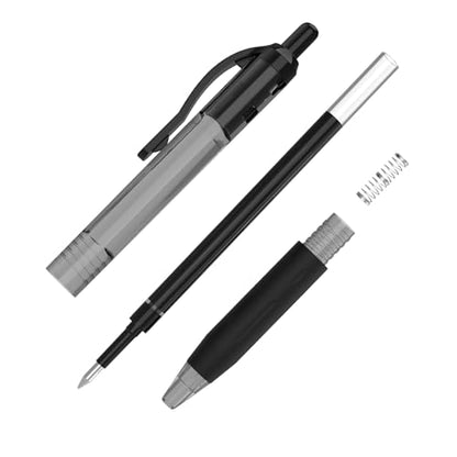 EYEYE G-103 Retractable Gel Pens Black 0.5mm, 25 Pack Extra Fine Point Gel Ink Pens Quick Drying, 0.5 mm Fine Piont Ballpoint Pen Smooth Writing for Office School Supplies - color: Black, size: 0.5mm