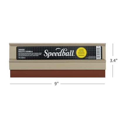 Speedball Craft Fabric Squeegee, 9-Inch for Silk Screen Printing (Pack of 2) - size: 9 inches (Pack of 2)