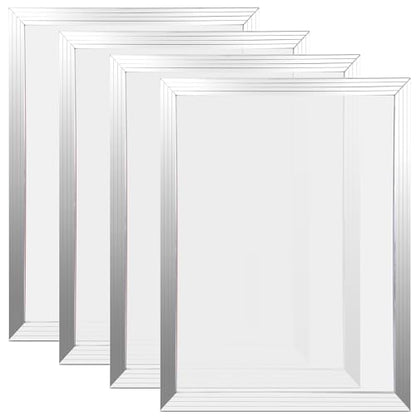 Caydo 4 Piece Silk Screen Printing Frames, 10 x 14 Inch Aluminum Screen Printing Screens with 110 White Mesh for Printing Lovers - size: 10 x 14 Inch, style: 110 Mesh
