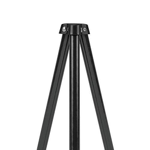 ARTEZA Display Stand, Pack of 6, 63-Inch Height, Black, Portable Easels for Trade Shows, Presentations, Art Displays - size: 6 Pack