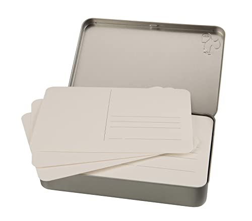 Watercolor Postcard 230gsm Fine Texture Metal Case 10.5x14.8cm 30 fls (Pack of 2) - size: 30 Count (Pack of 2)