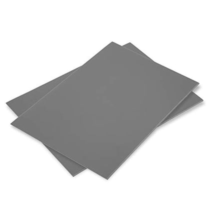 2 Pcs 8x10 Soft Linoleum Carving Block, Linocut Block for Printmaking, Gray | Engraving Art Project, Printmaking Artist Studio Supplies - color: Gray, size: 8'' x 10'' 2 Pack