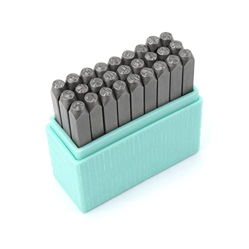 ImpressArt - Basic Bridgette Lowercase 3mm Letter Set for Metal Stamping, Handmade Jewelry & Craft Projects - color: Bridgette (3mm), size: Lowercase