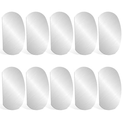 10Pcs Stainless Steel Clay Scraper, Steel Pottery Tools Clay Ribs DIY Ceramics Sculpting Tools Smooth Scraper Sculpture Cutter Crafts Tool Kits for Texturing Artists Modeling Potter
