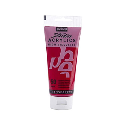 PEBEO - Acrylic Fine Studio Acrylics - Primary Magenta - Primary Magenta 100ml/3.38oz - color: Primary Magenta, size: 3.38 Ounce (Pack of 1), style: Acrylics Color