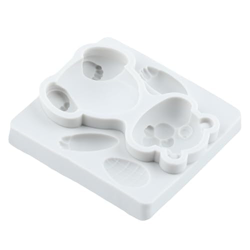Beaver Polymer Clay Mold Beaver Woodland Animal Silicone Molds - color: Style J