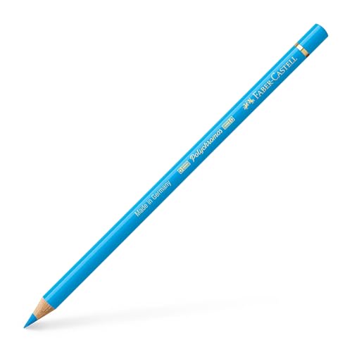 Faber Castel Polychromos Colored Pencils, 145, Light Phthalo Blue, 6 Count - color: 145 light phthalo blue
