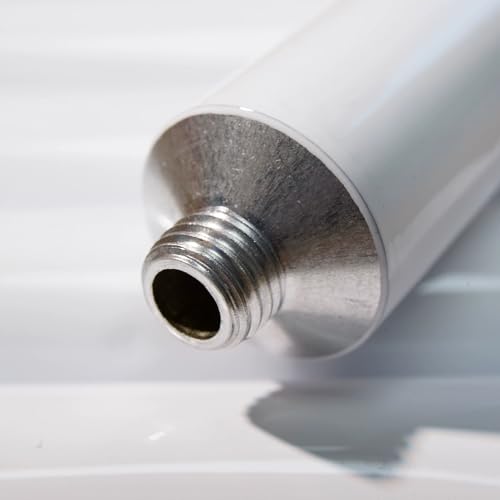 Empty Oil Paint Tube with Needle Cap (40ml, 7 Pack), Unsealed Aluminum Tube for Storing Paints Acrylics, Gouaches, Watercolors, Oils and Other Kinds of Paints