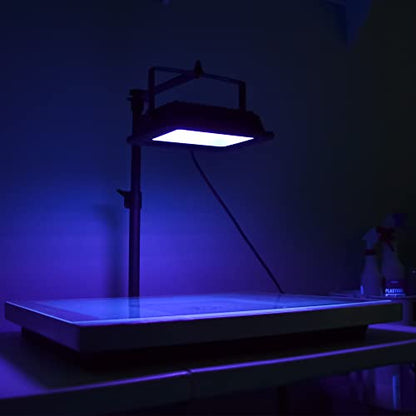 Screen Print Direct® Exposure Unit for Screen Printing - UV LED Light, 30W | Photo Emulsion Exposure LED Kit for Screen Printing Screens, UV Screen Printing Light w/ Adjustable Stand