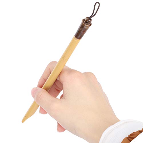 Pens, 5PCS Calligraphy Dip Pen, Vintage Handcrafted Manga Calligraphy Pens for Writing Drawing Painting (Bamboo Tip Set)