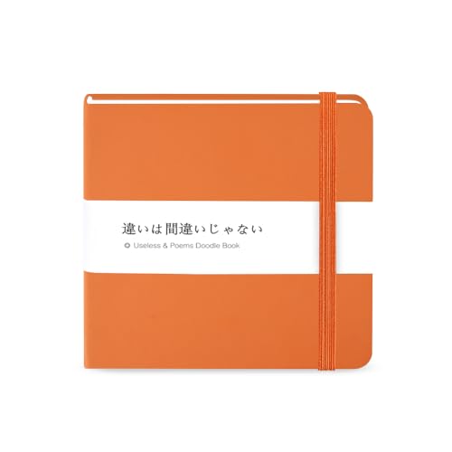 5x5" Sketchbook,Pocket Hardcover Notebooks,Sketch Books for Drawing Writing | 80gsm Blank Pages,96Sheet/192Pages,PU Leather Cover,Portable Small Size for Sketching,Diary Memo Planner.Orange - color: A-PU-Orange
