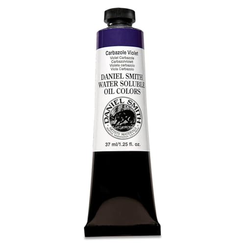 Daniel Smith Water Soluble Oil Color Paint, 37ml Tube, Carbazole Violet, 284390007 - color: Carbazole Violet