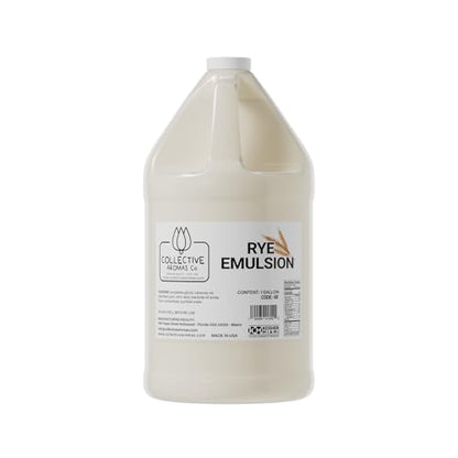 Collective Aromas Co. Rye Emulsion for Baking, Concentrated Rye Flavoring for Bread, Cookies, Cakes & Frosting, Heat-Stable Liquid, 1 Gallon 128 fl oz, Kosher, Made in USA - size: Rye - 1 Gallon (128 fl oz)