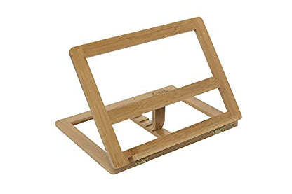 Creative Mark Tao Bamboo Painting Desk Easel and Drawing Stand - Durable Design with Adjustable Angles Lightweight Art Easel for Drawing and Painting - Natural Finish- Ideal for Artist