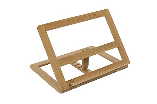 Creative Mark Tao Bamboo Painting Desk Easel and Drawing Stand - Durable Design with Adjustable Angles Lightweight Art Easel for Drawing and Painting - Natural Finish- Ideal for Artist