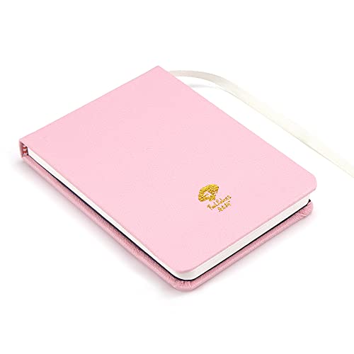 Paul Rubens Watercolor Journal, 100% Cotton 140 lb (300 GSM) Hot Pressed Watercolor Paper, 20 Sheets Sized 3.8’’ x 5.2’’ Travel Art Journal for Beginners and Experienced Painters (Pink) - color: Pink Cover-Journal, size: 3.8" x 5.2"