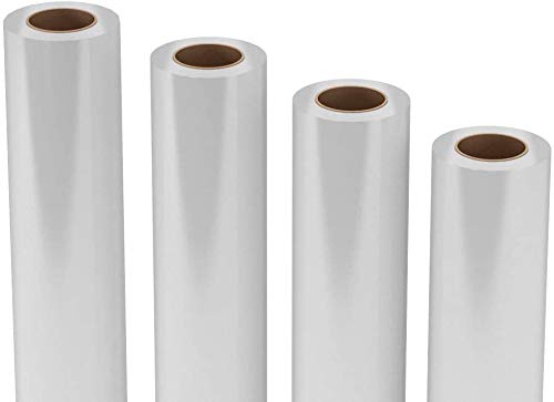 Screen Print Direct® Waterproof Inkjet Film Roll (4 Pack - 24" x 100') | 5 Mil Transparency Film, Waterproof Inkjet Film Rolls for Screen Printers - Screen Printing Supplies (4 Pack - 24" x 100') - size: 24 x 100 roll - 4 Pack of Film