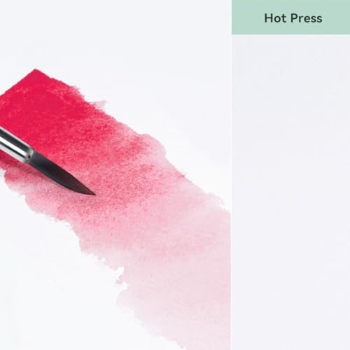 Lightwish Watercolor Sketchbook,100% Cotton 300gsm/140lb Hot Press - color: Hard Shell Green