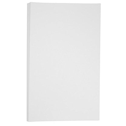 JAM PAPER Extra Heavy Weight 110lb Cardstock - 11 x 17 Tabloid Coverstock - White - 50 Sheets/Pack - color: White, size: 11" x 17"