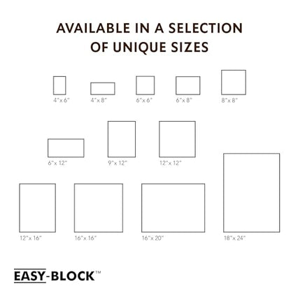 Fluid Watercolor Paper Block, 4 x 6 inches, 15 Sheets, 140 lb (300 GSM) Cold Press Pad for Artist Painting and Wet Media - size: 4 x 6 Block