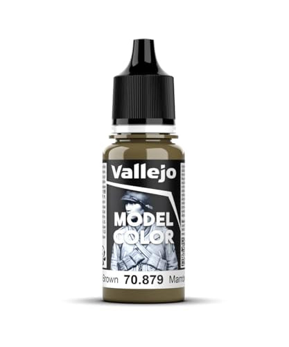 Vallejo Green Brown Model Color Paint, 17ml - color: Green Brown, size: 0.57 Fl Oz (Pack of 1)