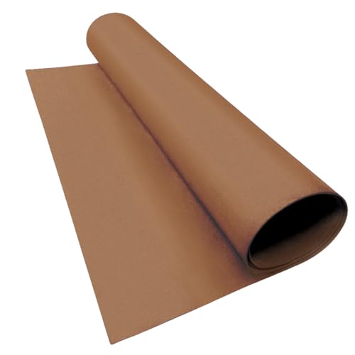 LotusFoam EVA Foam Sheet 3mm – 44"x 85" Craft Foam for Cosplay, Costumes & DIY, High Density 130 kg/m3, Heat Shapeable, Paintable, 35 Colors (Mocha) - Mocha - color: Mocha