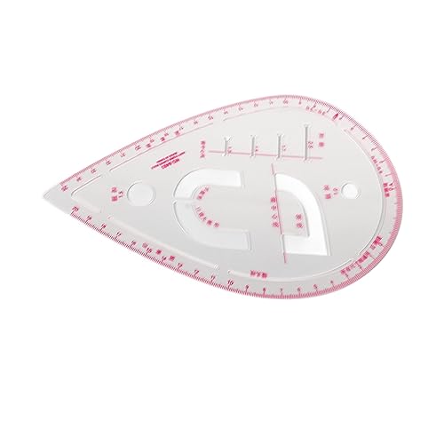 7pcs French Curve Ruler Set High Accuracy Complete Tools Sewing Rulers Set with Scale for Beginners Tailors Pattern Making