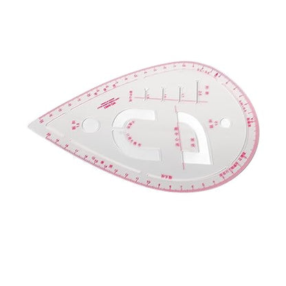 7pcs French Curve Ruler Set High Accuracy Complete Tools Sewing Rulers Set with Scale for Beginners Tailors Pattern Making