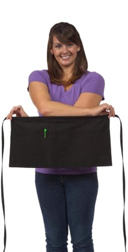 FAME F9R Reversible 3 Pocket Waist Apron - Black (WFA25121BK)