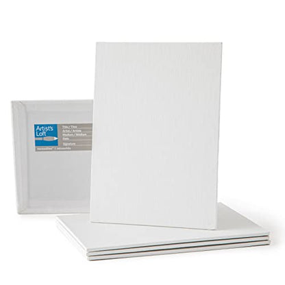 6 Packs: 5 ct. (30 total) Value Pack Canvas Panels by Artist's Loft® Necessities™ - size: 5\ x 7\