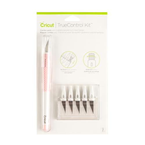 Cricut TrueControl Knife Kit Comes With 5 Spare Blades, Rose
