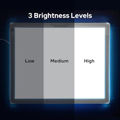 DIAMOND ART CLUB A3 Light Pad for Diamond Painting - color: A3 Light Pad