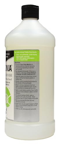 Polyurethane Varnish Gloss - 32oz Bottle - size: 32oz - 1 Pack