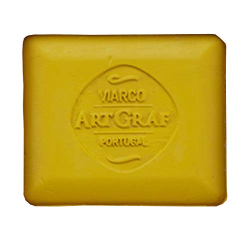 Art Graf Water-Soluble Tailors Chalk Square Disc, Yellow - color: Yellow