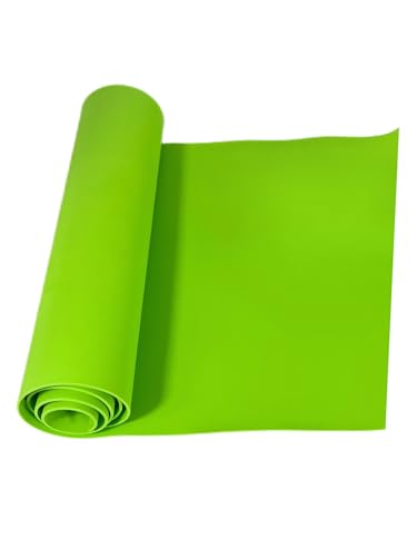 EVA Foam Roll | High Density 85kg/m3 | 2mm Thick | 48"x14" | Ideal for Cosplay, Crafts, DIY Projects (Green 1pc) - color: Green 1pc