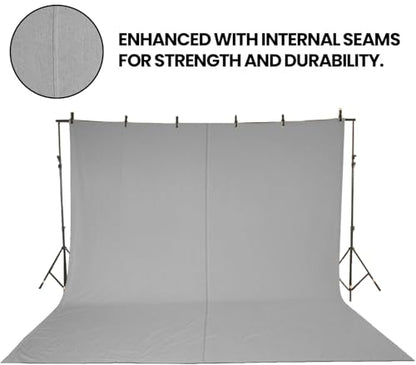 Silver Canvas Drop Cloth (12 x 15 Feet - Pack of 2) - Cotton Painters Drop Cloth for Painting, Furniture & Floor Protection - All Purpose Canvas tarp with Double Stitched Edges - size: 12' x 15' - Pack of 2