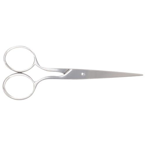 Westcott 5in Forged Fabric and Paper Scissors, Precision Scissors for Embroidery Detail, Sewing, Quilting, Tailoring, Arts and Crafts - size: 5-Inch Straight