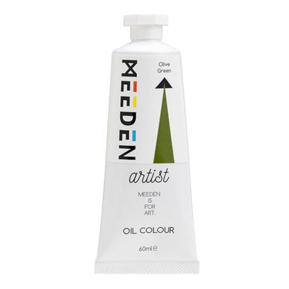 MEEDEN Artist Grade Oil Paint: Olive Green - 60ml/2oz Tube | Professional Art Paints and Supplies for Canvas Painting - color: Olive Green, size: 2 Fl Oz (Pack of 1)
