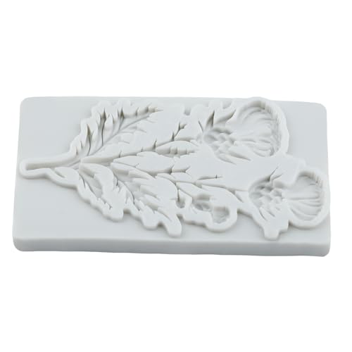 Flower Polymer Clay Molds Flower and Leaf Silicone Mold - color: Style D
