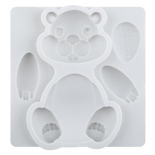 Beaver Polymer Clay Mold Beaver Woodland Animal Silicone Molds - color: Style J