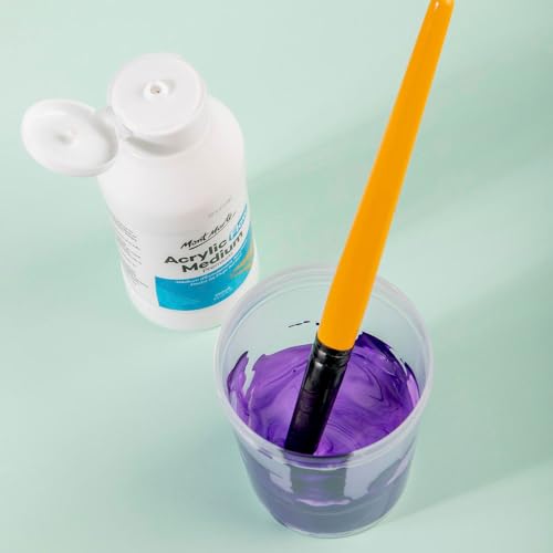 MONT MARTE Premium Acrylic Flow Medium 250ml - size: 8.45 Fl Oz (250ml) (Pack of 1)