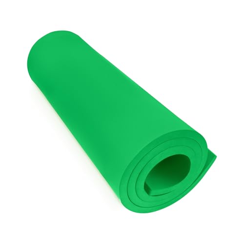 Do²ping Green Eva Foam Sheets Roll, 10mm EVA Craft Foam 39''x13.9'' High Density 86kg/m3 for Halloween Cosplay DIY - color: Green, size: Thickness 10mm