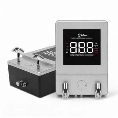 Colima Airbrush Compressor, Air Compressor with 0.5–30 PSI Air Control - color: Airbrush Compressor