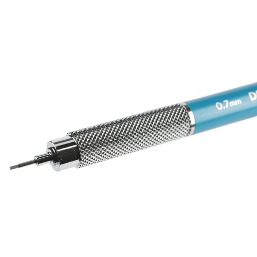 Alvin, Draft-Matic Mechanical Pencil, 0.3mm, Stainless Steel Drawing and Design Tool for Students and Professionals, Great for Drafting, Architecture, Engineering, and Art - color: Blue
