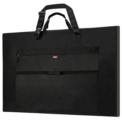 Nicpro Light Weight Art Portfolio Bag, 36x48” Waterproof Art Portfolio Case | with Shoulder & Handle Carry, for Artwork, Poster, Sketch Drawing, Canvas, Photography, Solar Panel Storage - size: 36 x 48 inches