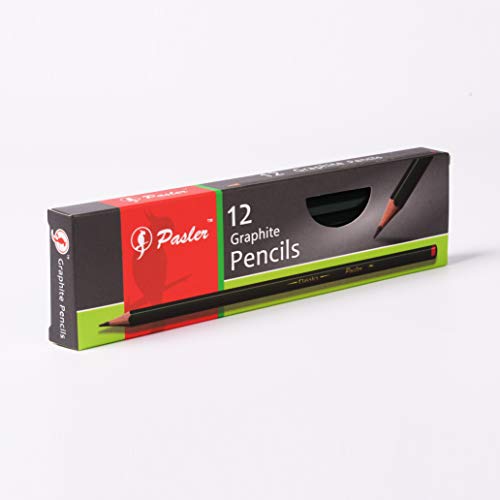 Pasler Professional Graphic Sketching Drawing Pencils 12 Count (5B) - style: 5B